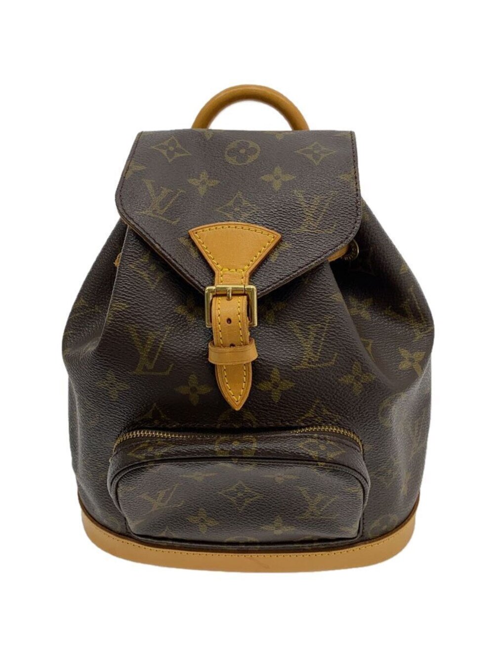 LOUIS VUITTON Montsouris Backpack Monogram Canvas Brown All over